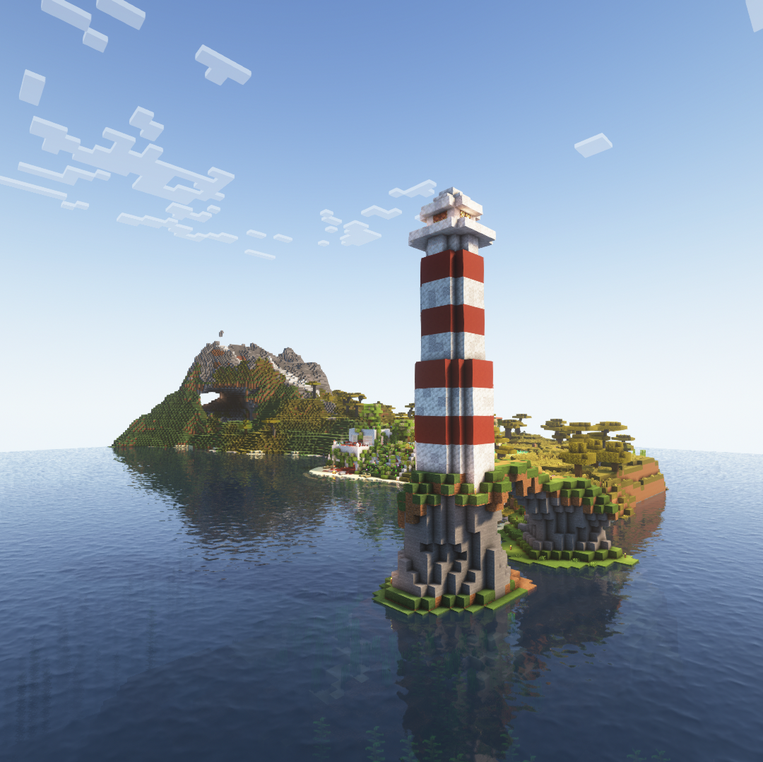 lighthouse with goodtimeswithscar inspired base